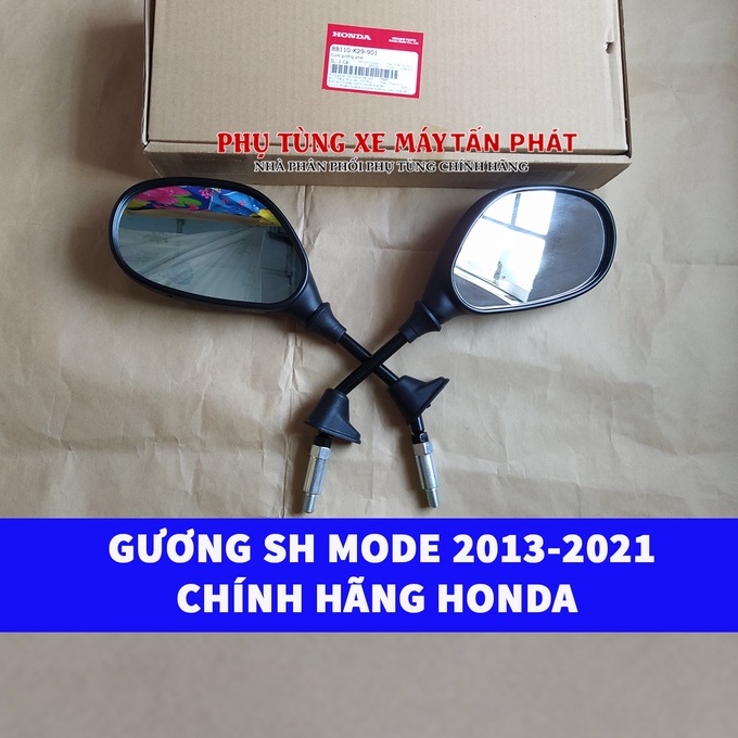 Bộ Gương Kính Chiếu Hậu Xe SH Mode Mẫu 2013-2014-2015 Chính Hãng Honda