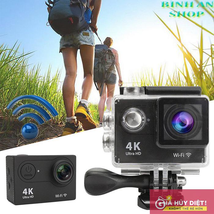 Camera hành trình xe máy Camera Hành Trình Eken H9R 4K Ultra HD Wifi cao cấp