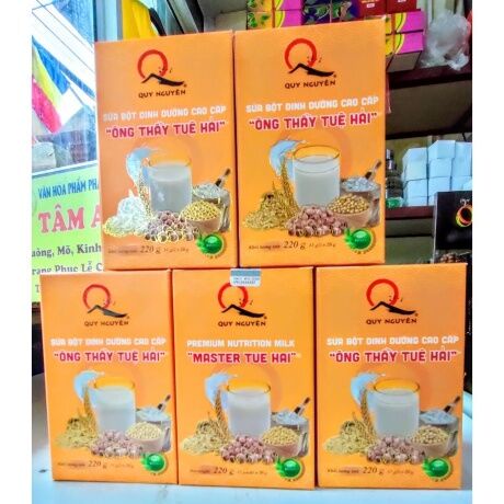 [MẪU MỚI] Sữa Bột Dinh Dưỡng Cao Cấp Ông Thầy Tuệ Hải 220g