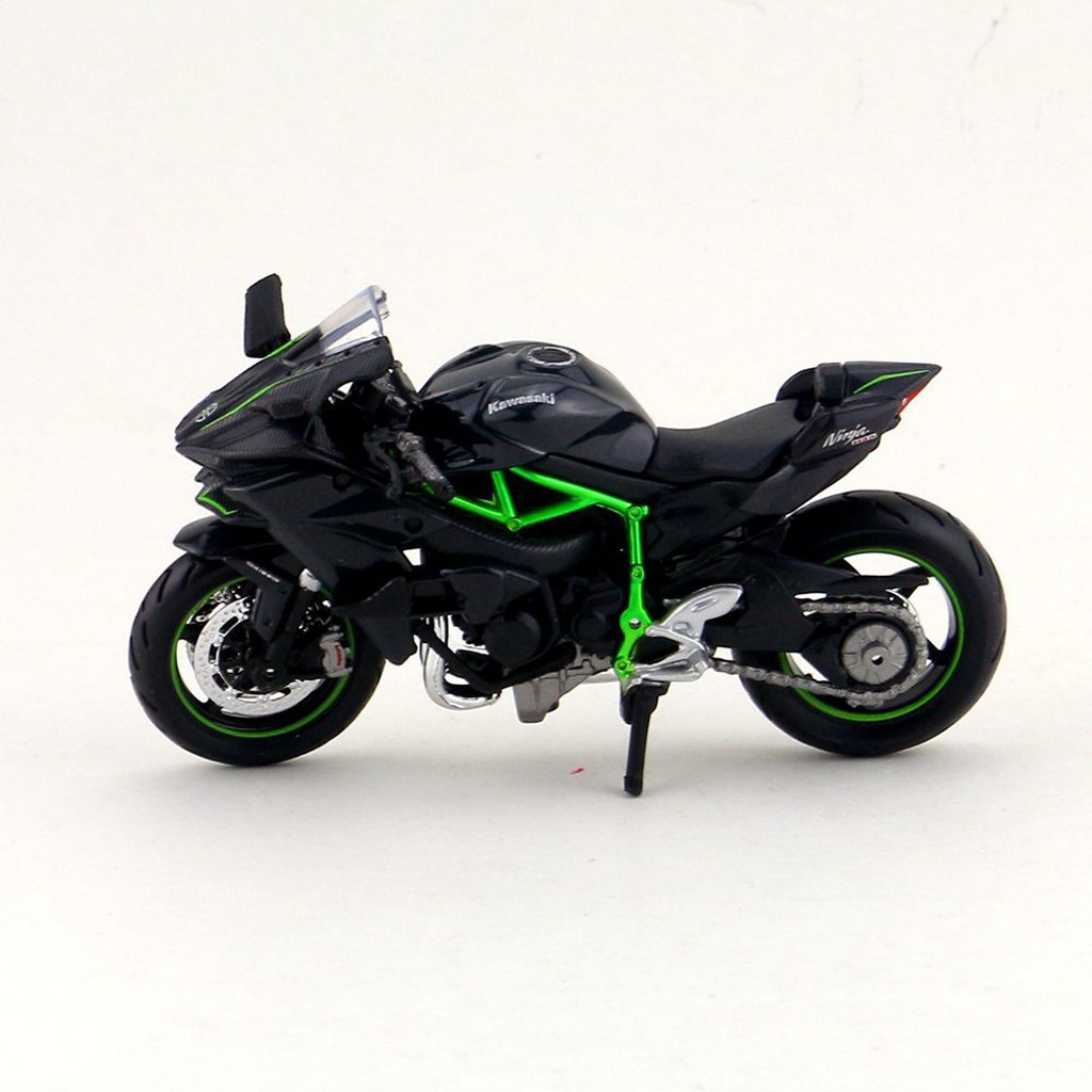 Mô Hình Xe Mô Tô Kawasaki H2R Tỉ Lệ 1:18