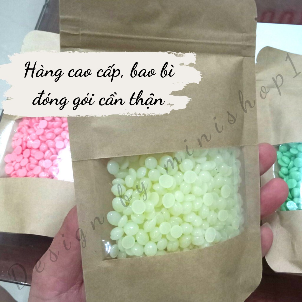 Sáp wax lông nóng hạt đậu CAO CẤP handmade hard wax beans, mỡ trăn triệt lông nguyên chất N STORE, wax 100g mỡ 75g T01