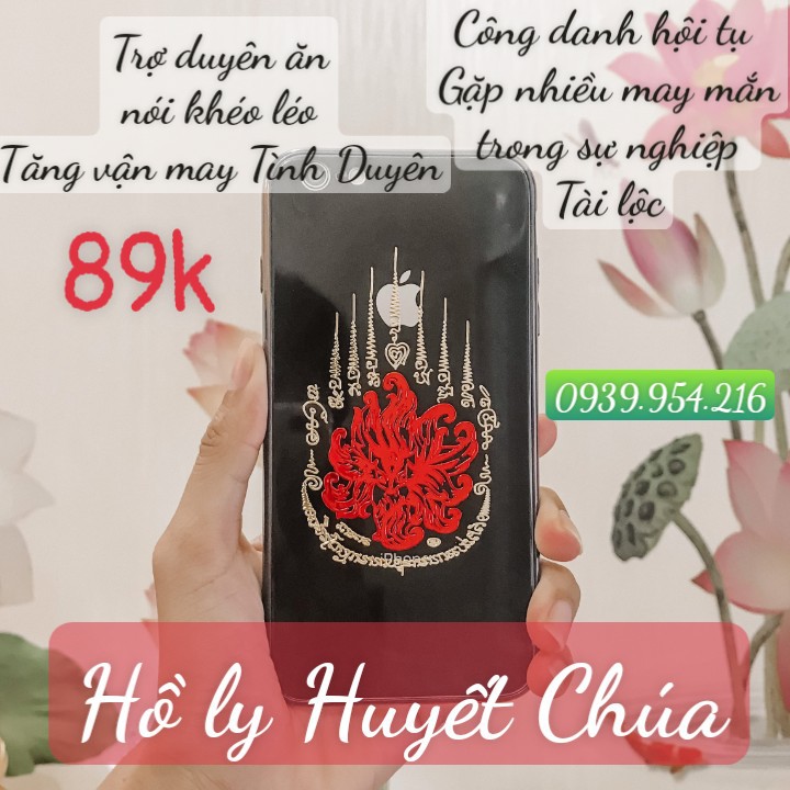 Bộ dán Hồ ly huyết chúa đỏ tr.ợ duyên ăn nói (ĐÃ TRÌ CHÚ, Decal dán điện thoại- GIÁ SỈ)