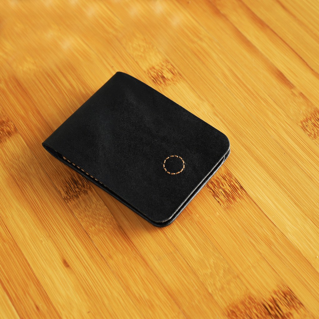 Ví kẹp tiền mini da bò nam - Da bò nhập khẩu - Đồ da Handmade VI284