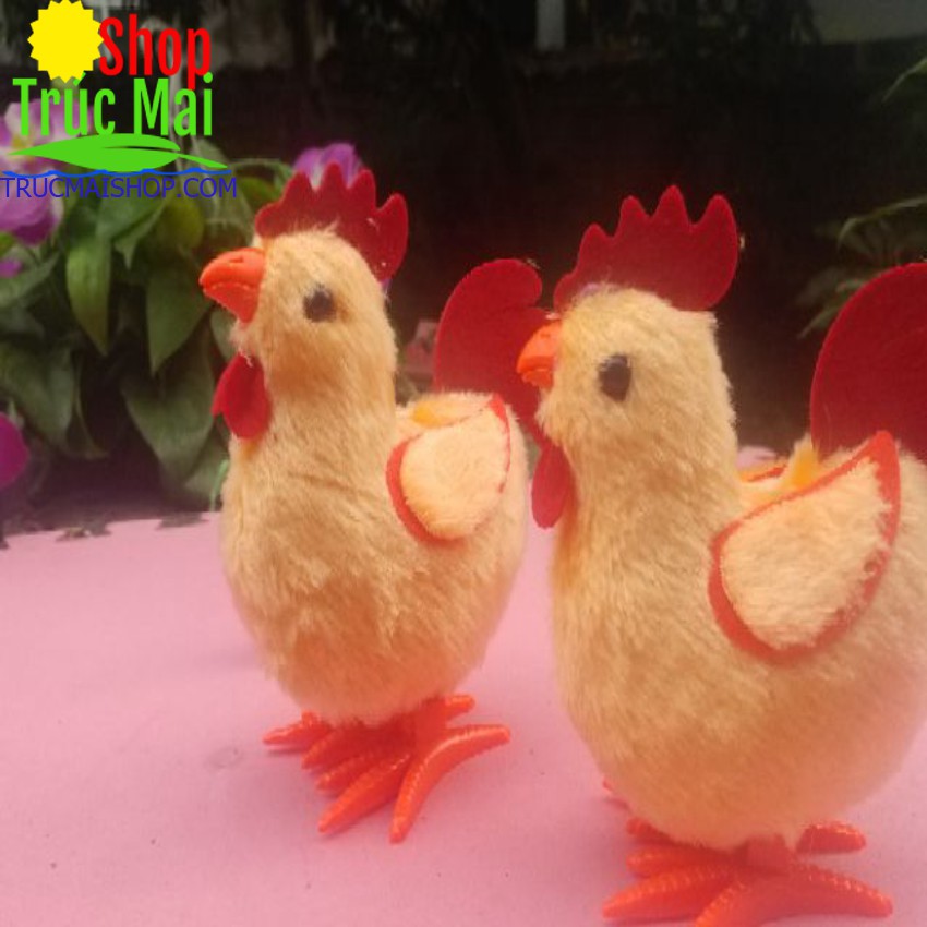 Đồ chơi gà vặn cót cho bé cỡ to