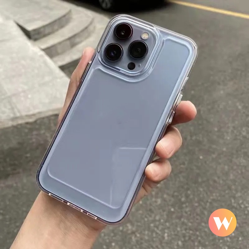 Ốp Điện Thoại TPU Mềm Trong Suốt Bảo Vệ Camera Chống Sốc Cho iPhone13 12 11 Pro Max X XR XS Max 7 8 Plus SE 2020