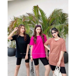 Quần legging lửng, dáng đùi, chất dày dặn siêu co dãn, mặc thoải mái.