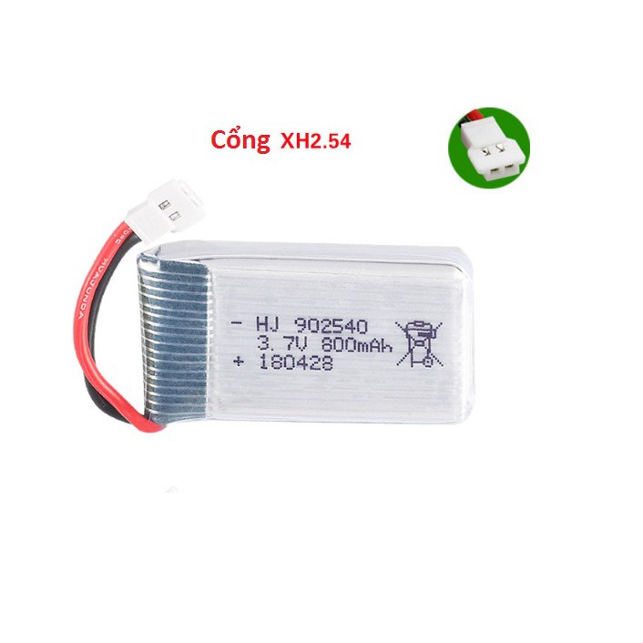 Pin Máy Bay Điều Khiển Dung Lượng Cao 3.7V 800mAh 25C