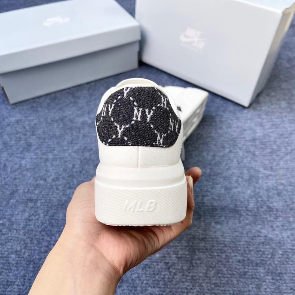 Giày Thể Thao Nam Nữ Mc queen NY, Giày MLB NY Họa Tiết Hàng Cao Cấp Full Box