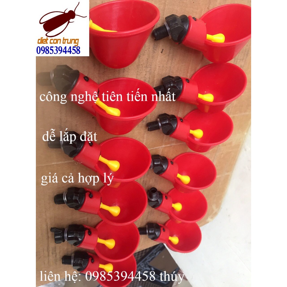 Máng uống tự động cho gà - vịt - ngan