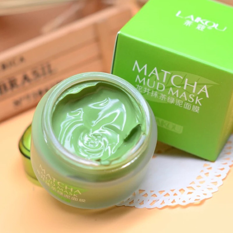 Mặt Nạ Bùn Đất Sét Matcha Laikou Mud Mask 85gr