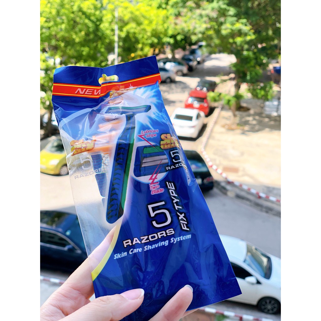 Bộ 5 dao cạo nữ mềm mượt êm dịu