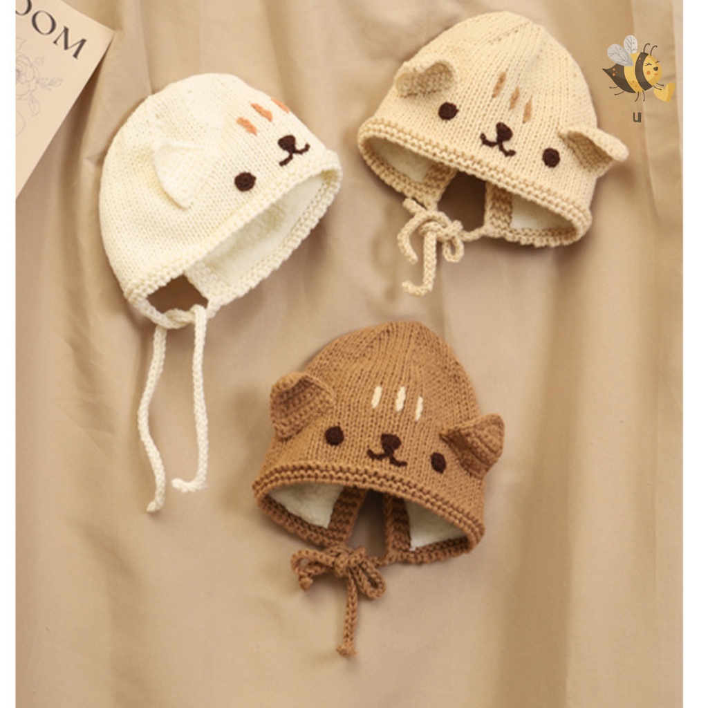 Mũ Len Mèo Dễ Thương Cho Các Bé  POLLY KID SP227