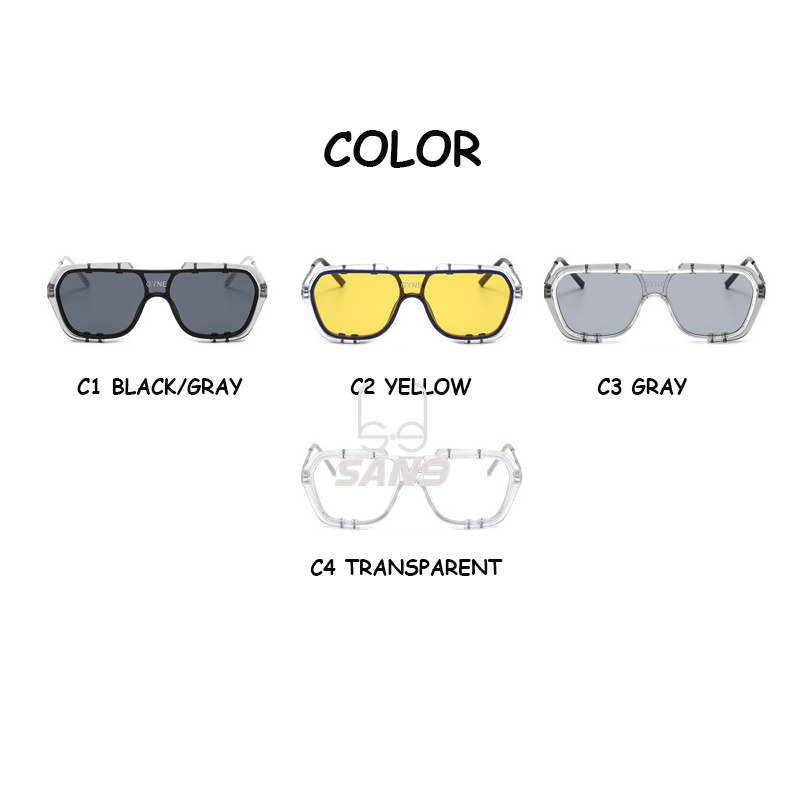 Kính Mát Gọng Kim Loại Chống Tia UV Thời Trang Cho Nam Nữ