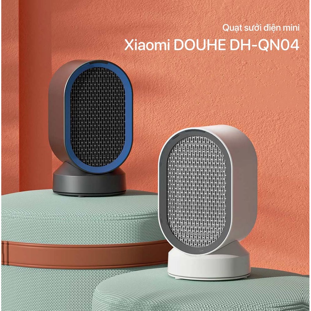 Máy sưởi/ quạt sưởi mini đa năng để bàn DOUHE VH-QN04  - Đa năng 2 chiều - An toàn cho trẻ nhỏ