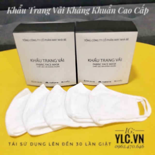 Khẩu trang kháng vai khuẩn Mattana (Xí nghiệp may Nhà Bè) | BigBuy360 - bigbuy360.vn