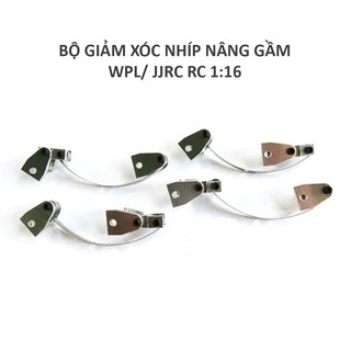 Bộ giảm xóc nhíp nâng cao gầm lắp cho xe RC tỉ lệ 1:16