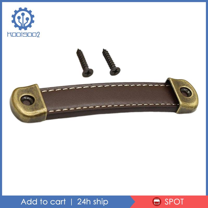 [Koolsoo2] Tay Nắm Cửa Tủ Kéo Bằng Da PU Thay Thế Tiện Dụng Cho Tủ Đồ Nội Thất / Tủ Quần Áo / Tủ Quần Áo /