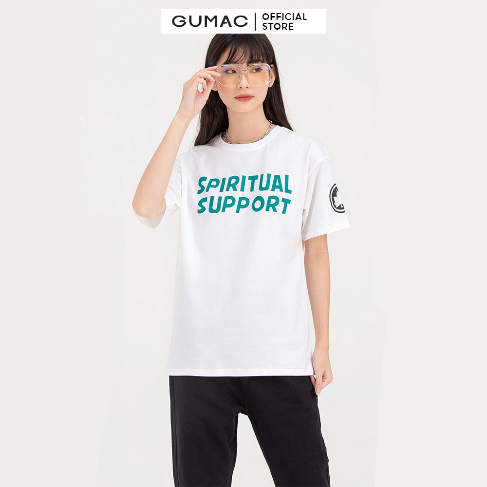 [Mã WABRGM11 giảm 10% đơn 250K] Áo thun nữ in lá phong GUMAC ATB701 | BigBuy360 - bigbuy360.vn