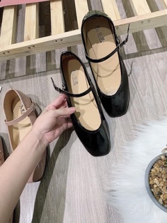 Giày búp bê Trơn Da Bóng siêu hot