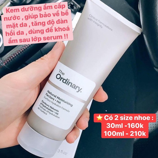 Kem dưỡng HA The ORDINARY (Có sẳn)