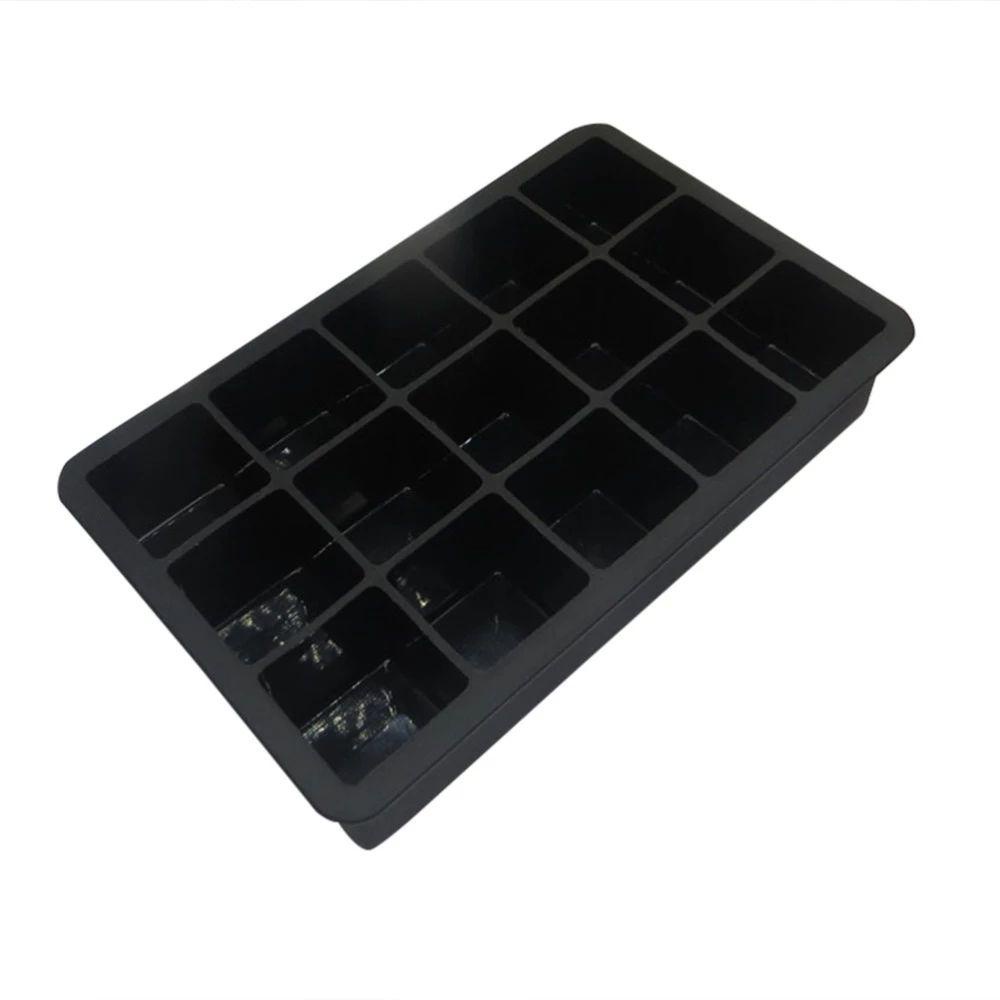 Khuôn Làm Đá 15 Ô Vuông Bằng Silicone Bền Bỉ