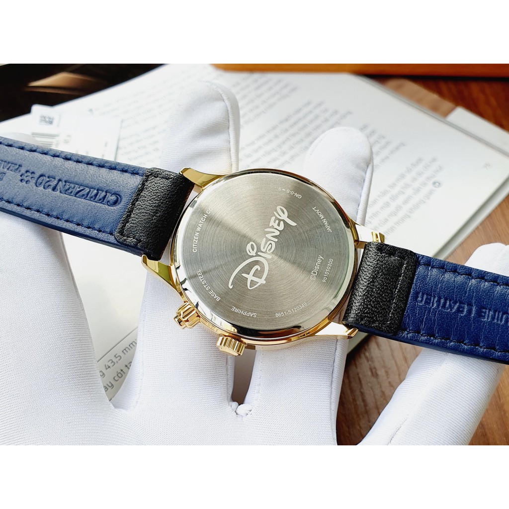 Đồng hồ nam Citizen Eco-Drive Limited Phiên Bản Disney Mickey Mouse AP1058-11W