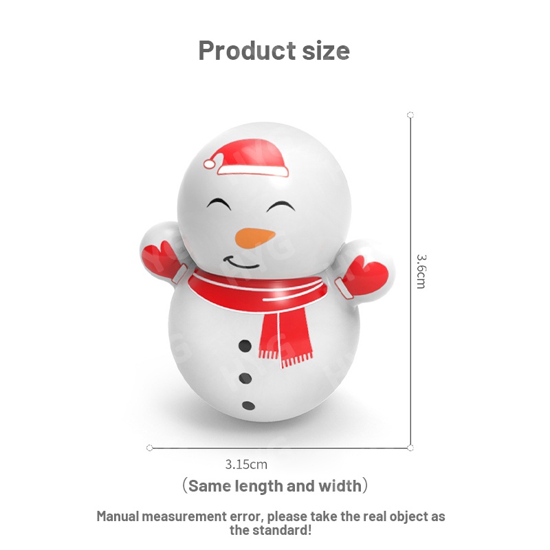 Đồ chơi lật đật HYG TOYS phong cách hoạt hình mini để bàn trang trí cho bé trai/ bé gái