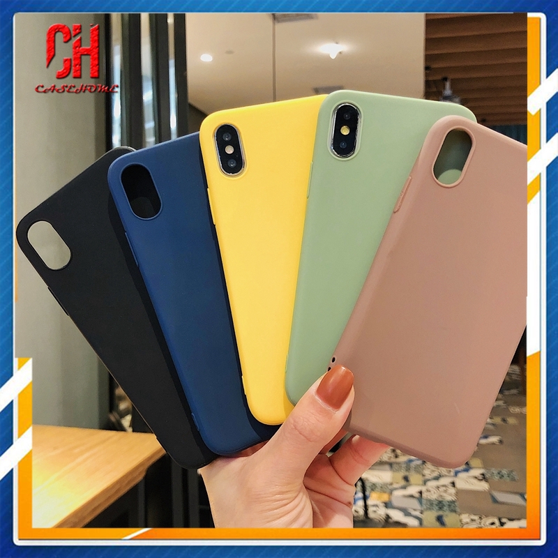 Ốp lưng mềm màu dễ thương cho Redmi Note 9 8 7 5 4 4X 8 PRO 5 PRO 7 PRO 7S Redmi 9 9C NFC 8 6A 5A 4A 10X | BigBuy360 - bigbuy360.vn