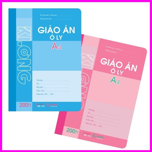 Sổ Giáo Án Ô Ly Klong 200 Trang