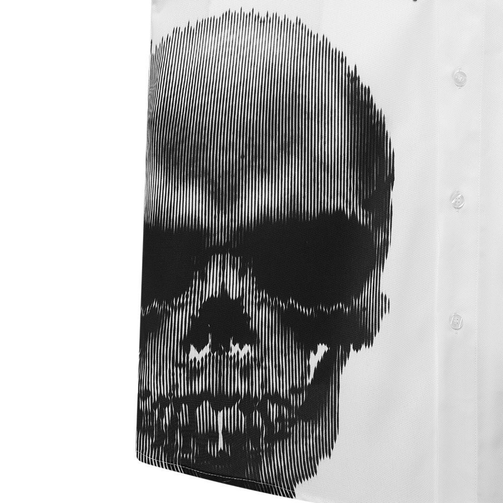 MENDE - Skull Of White Shirt - Áo sơ mi tay ngắn MENDE chính hãng | BigBuy360 - bigbuy360.vn