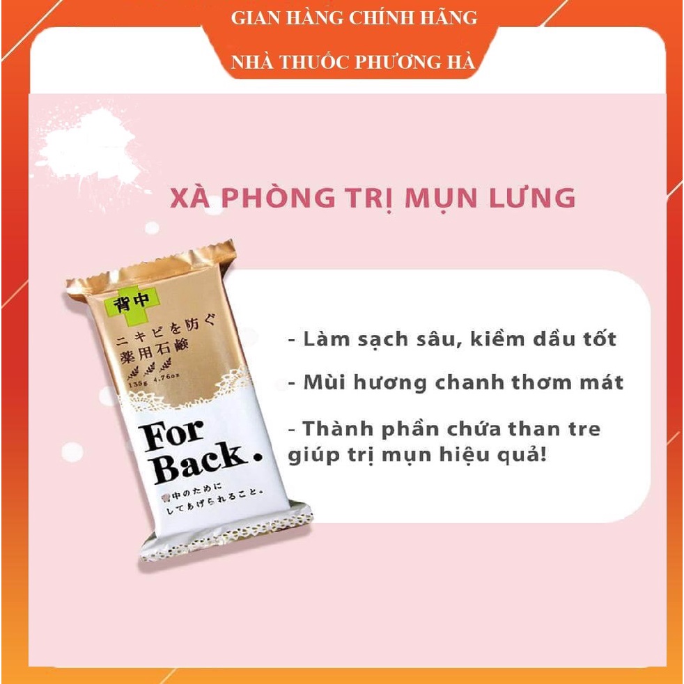 Xà phòng ngừa mụn lưng For Back ( Nhật Bản)
