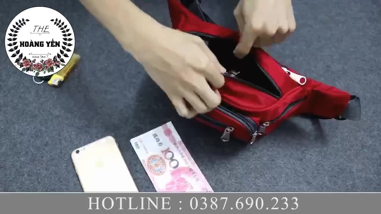 Túi Đeo Hông Đeo Bụng Đeo Chéo Cao Cấp Nhiều Ngăn ( V-star) | BigBuy360 - bigbuy360.vn