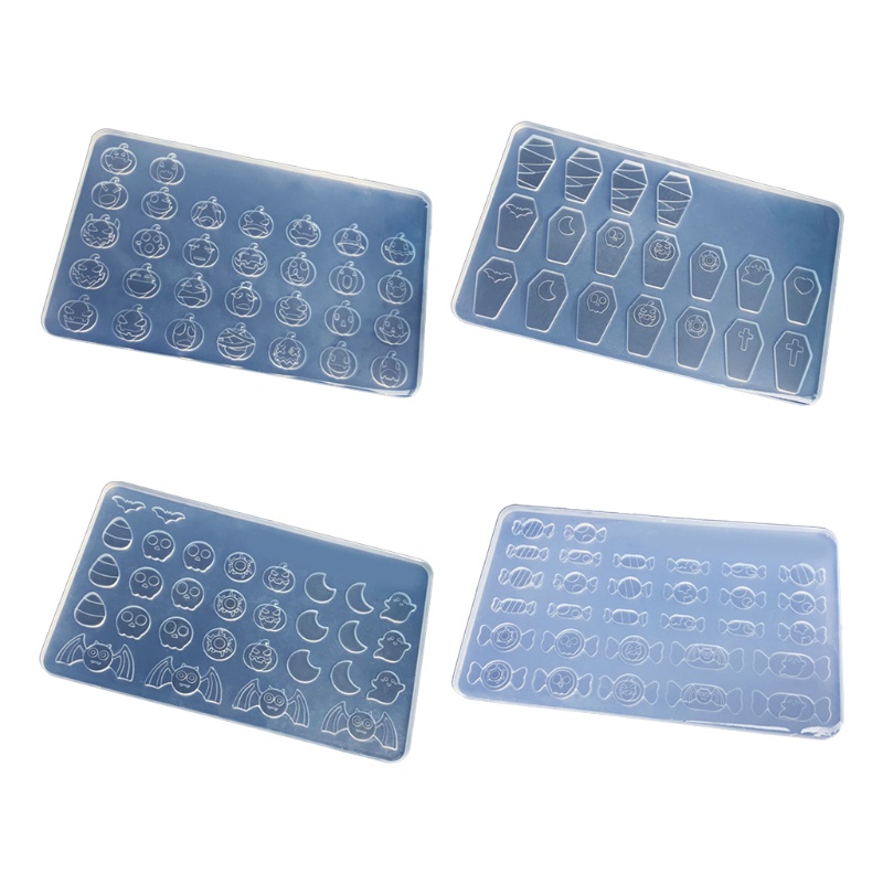 Khuôn Silicone Làm Bông Tai Phong Cách Halloween Độc Đáo