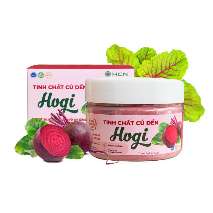 [ĐẶC BIỆT] Tinh Chất Củ Dền Hogi Bổ Sung Sắt, Ổn Định Huyết Áp Hộp