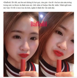 💄Son kem #3CE Daffodil (đỏ đất) ❌ SALE ❌