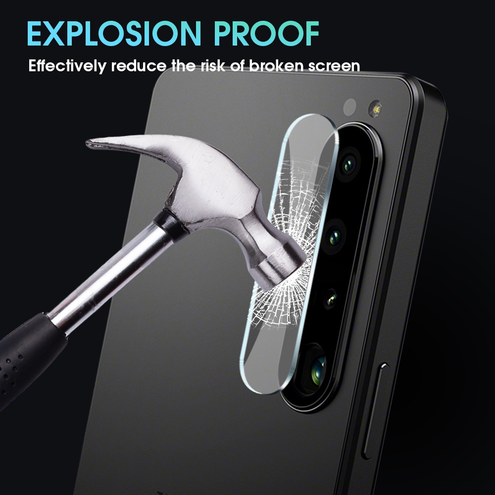 Kính Cường Lực 9H Bảo Vệ Ống Kính Máy Ảnh Sau Cho Sony Xperia 1 IV / Full HD