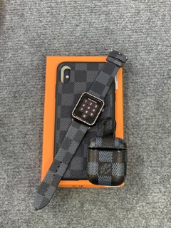 Combo phụ kiện LV dành cho iPhone, Apple Watch