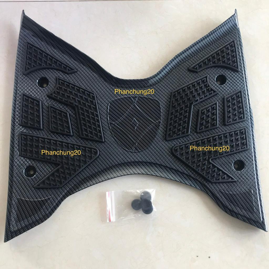 THẢM ĐỂ CHÂN  DÙNG CHO XE SH 2020 2021 2022 2023 2024 - 125i 150i 160i CACBON / SU