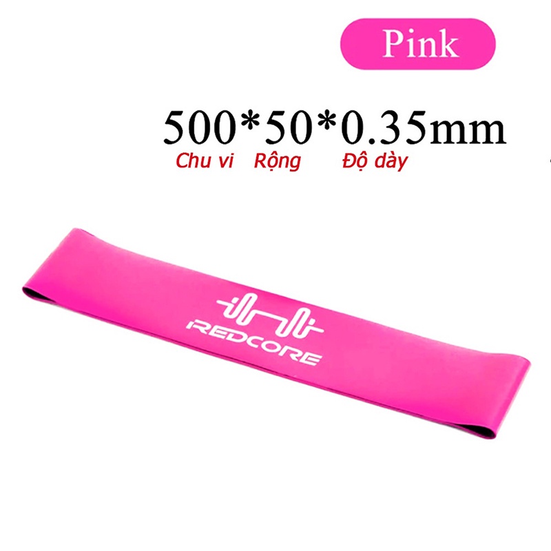 Dây Kháng Lực Tập Gym dây đàn hồi kháng lực - Chuyên tập Mông - cực bền không lo bị xoắn