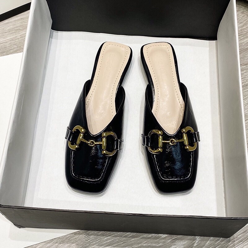 Dép Sục Nữ Mũi Vuông OKLEIBO