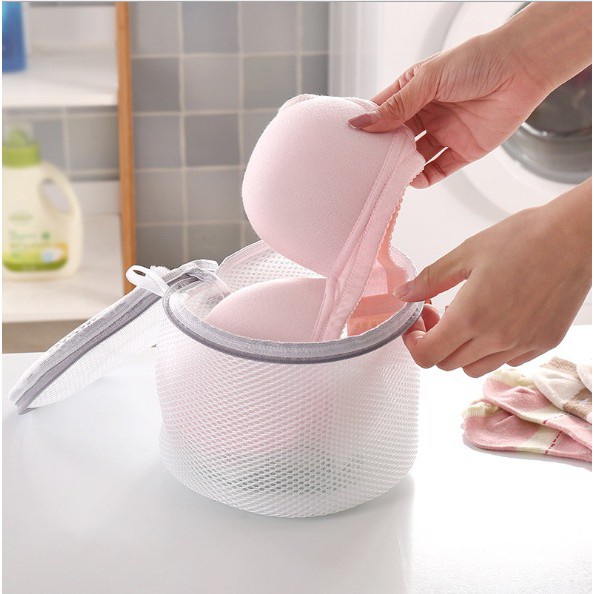 Túi lưới giặt đồ lót cho máy giặt kích thước 18x17cm