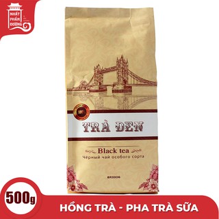Hồng trà Pocha 500g nguyên liệu pha trà sữa trân châu hàng xuất khẩu Đài Loan