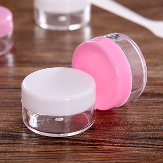 Hũ trộn kem lọ chiết mỹ phẩm mini loại 10g và 15g - có phân loại thìa đảo khuấy mỹ phẩm