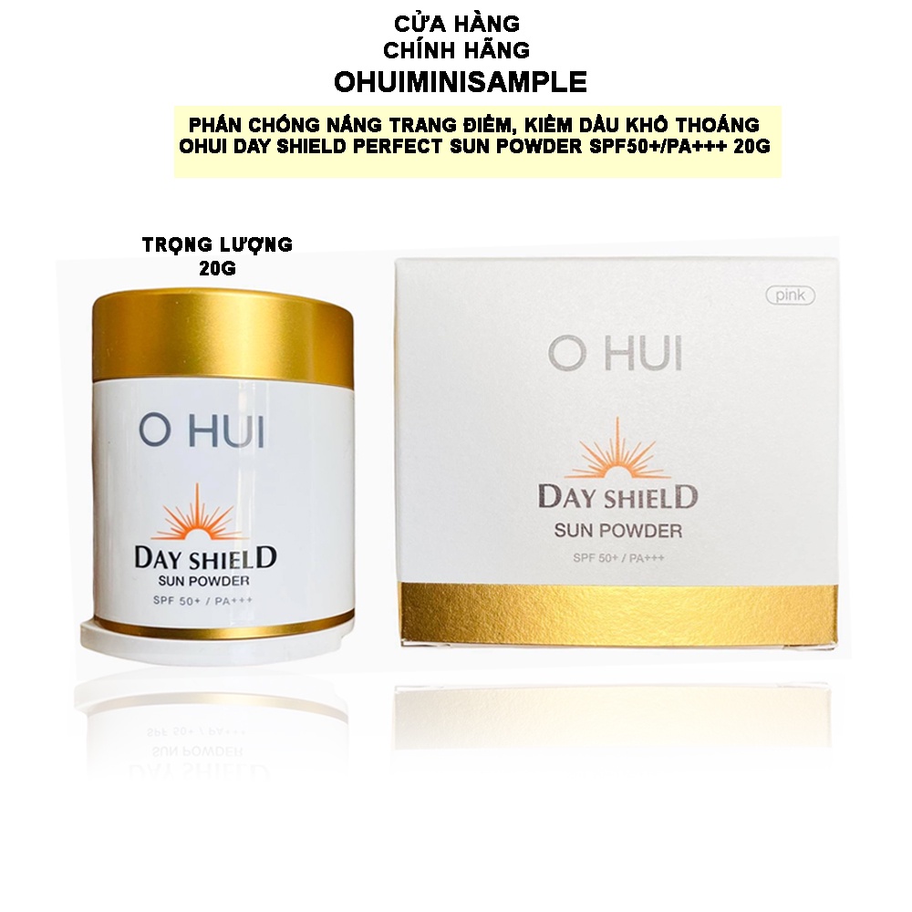 Phấn Phủ Chống Nắng OHUI Day Shield Perfect Sun Powder SPF50+/PA+++ (20g)