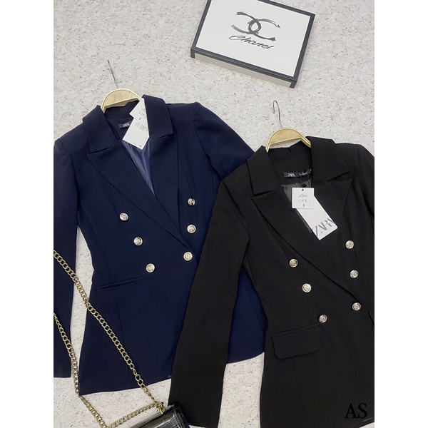 ÁO BLAZER - ÁO VEST 2 LỚP CÚC ĐỒNG