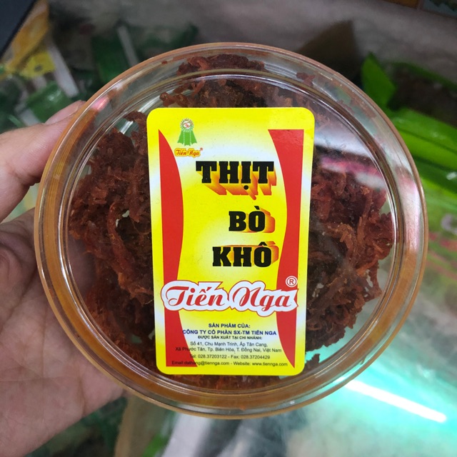 Thịt Bò Khô Tiến Nga