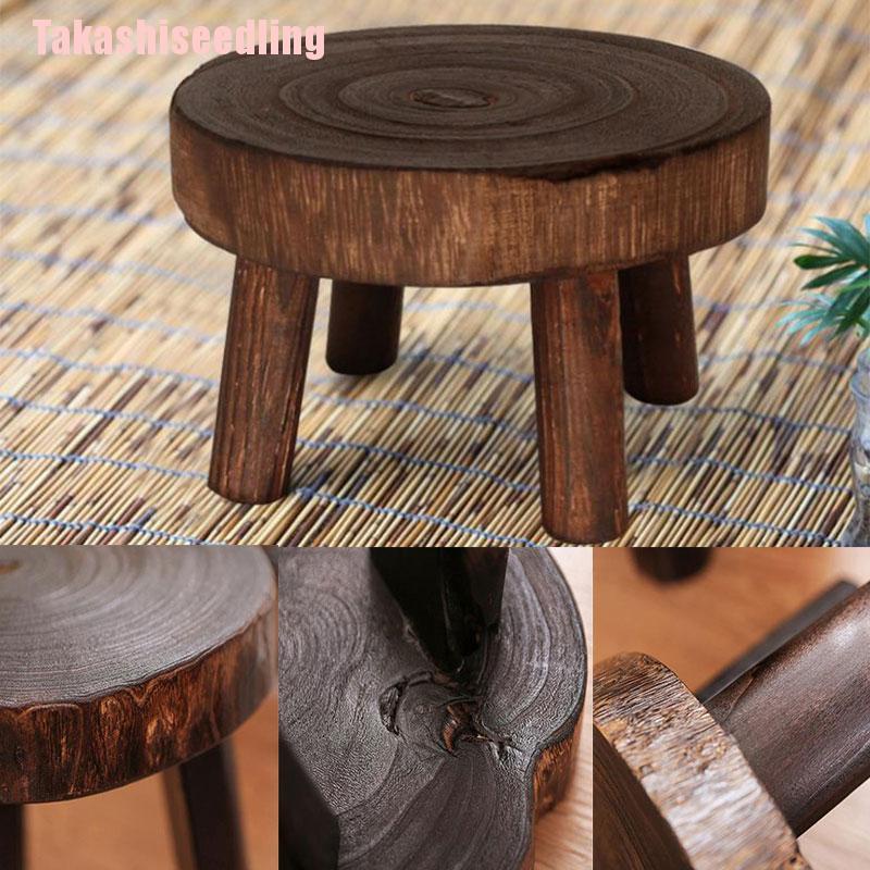 Giá đỡ chậu cây trang trí bằng gỗ chất lượng