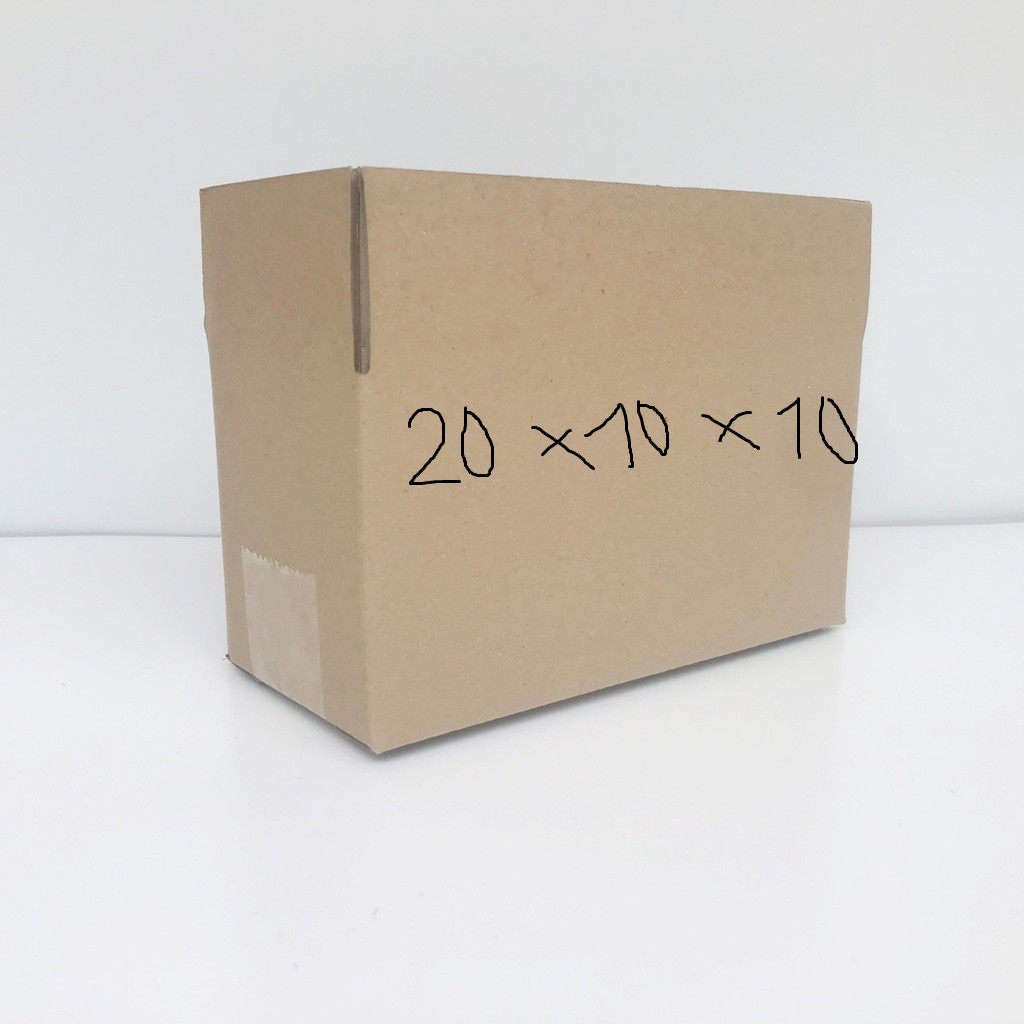 Combo 100 hộp carton 20x10x10 (E)