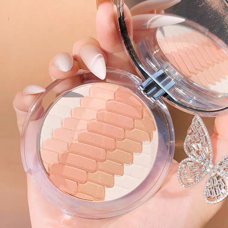Bảng phấn má tạo khối bắt sáng XIXI xinh xắn Highlight Charm & Fashion - Mixed Color Cosmetic Powder XIXI19 | BigBuy360 - bigbuy360.vn