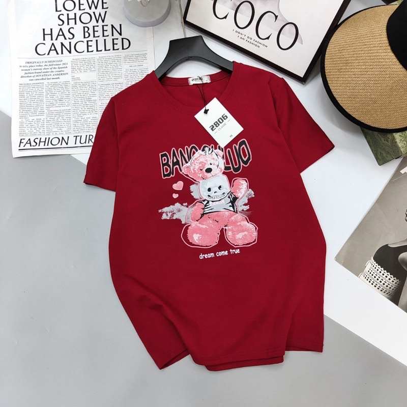 Áo THUN THÁI cotton khô form rộng